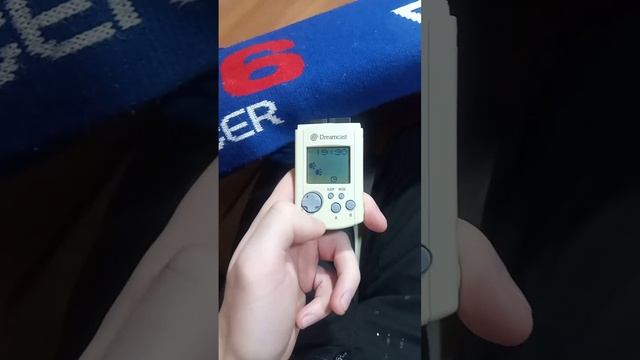 vmu dreamcast time and data #dreamcast #техноблогинг #vmu