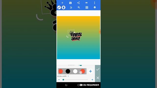 How to do logo by FRESH AWT using pixel lab on Android device