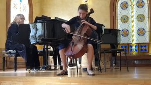 У. Скваер. Тарантелла. Исполняет Татьяна Чугунова. Концертмейстер Светлана Малькевич.