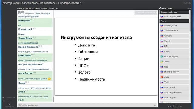 Секреты создания капитала на недвижимости (часть 1) | Николай Мрочковский [Вебинары]