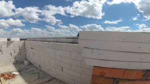 Армопояс под КРОВЛЮ в доме из ГАЗОБЕТОНА