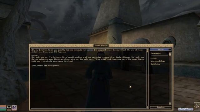 Talky Morrowind + Tamriel Rebuilt - Mainland House Telvanni - Census in Ranyon-ruhn смотреть онлайн