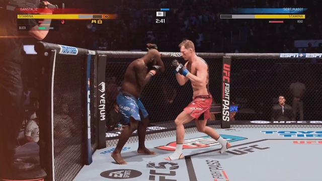 Дерик Льюис vs Александр Волков