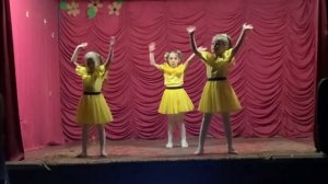 Танец девочек 5-6лет