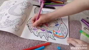 Рисуем раскраску антистрес