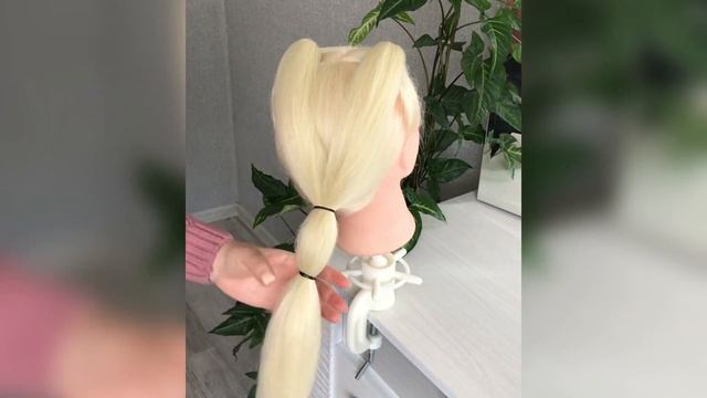 Как сделать прическу в школу или детский сад быстро . Лёгкие причёски. Лайфхак для мам. Прическа смотреть онлайн