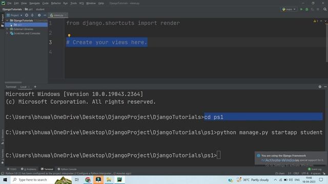 Lecture - 12 | Function Based View in Python Django | In Hindi