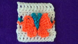 Узор Объемные бабочки