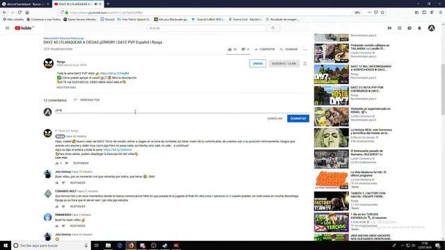 DAYZ | BANEO (?) Cuidado con Ryoga, youtuber de 7500 seguidores | CRACK