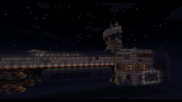 minecraft mega structure: space freighter смотреть онлайн