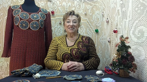 Платье "Юбилейное". Мастер-класс по вязанию крючком от О. С. Литвиной.