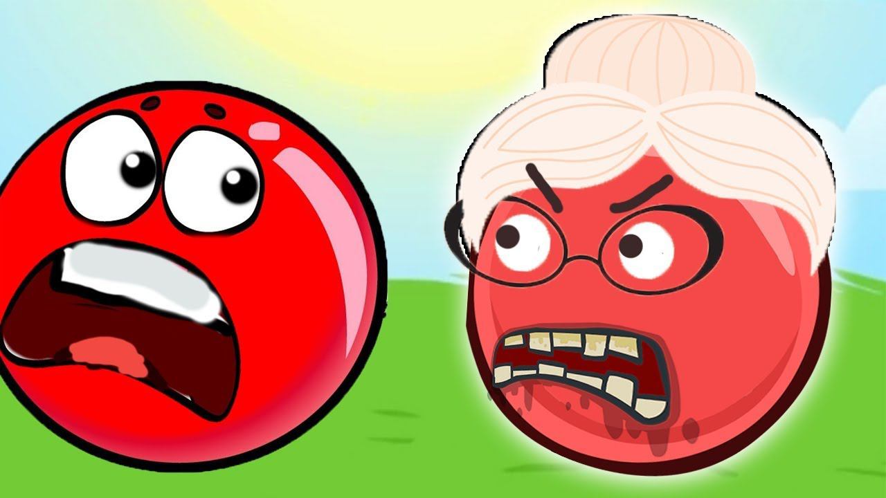 Новый КРАСНЫЙ ШАР, Шарик спасает бабушку мультик игра Детский летсплей #53 смотреть онлайн