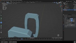 3.9. Моделирование поддержек, Forge AAA Weapons in Blender