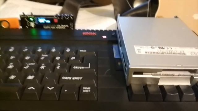 ZX Spectrum +2A Floppy Disk Drive Interface with Gotek смотреть онлайн