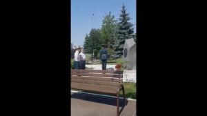 Открытие монумента Слава защитникам Отечества в Российской таможенной академии.mp4