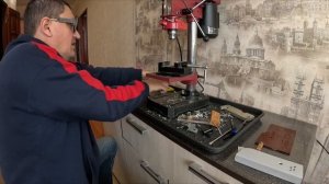 Фикс Прайс. Сверла Master Hand за 149 рублей. Проверяем на сверлильном станке RedVerg. Мини Гриндер