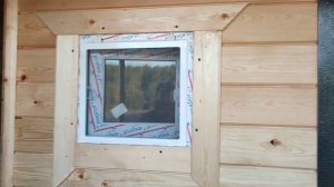 Бытовка размером 7х3м с дровником, душем и туалетом. Сборка 2 дня  30 августа 2022 г.