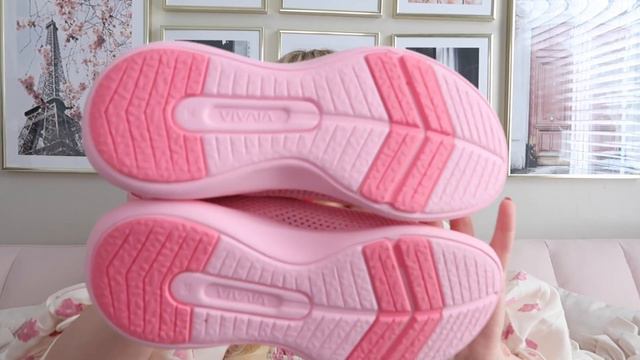 VIVAIA SNEAKERS REVIEW & Try On | Pink Girly Comfy Slip-On Sneakers смотреть онлайн