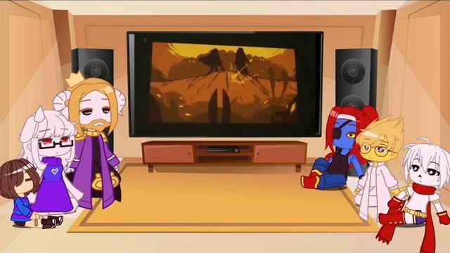 Undertale react to Sans #2 | Gacha reacts смотреть онлайн