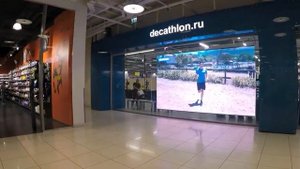 Видеоэкран для сети магазинов Decathlon | HD LED TECH