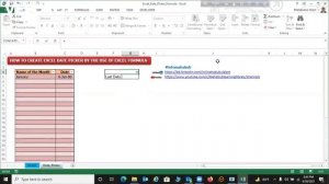 How To Create Excel Date Picker By The Use Of Excel Formula