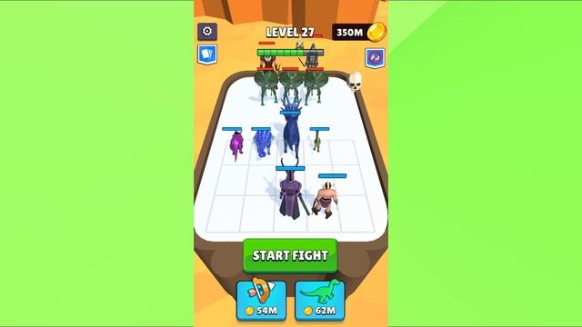 Merge Master - Dinosaur Fusion - Gameplay Walkthrough Levels 15-37 (iOS Android) смотреть онлайн