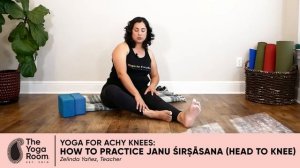 Yoga for Achy Knees: How to Practice Janu Śirṣāsana (Head to Knee)