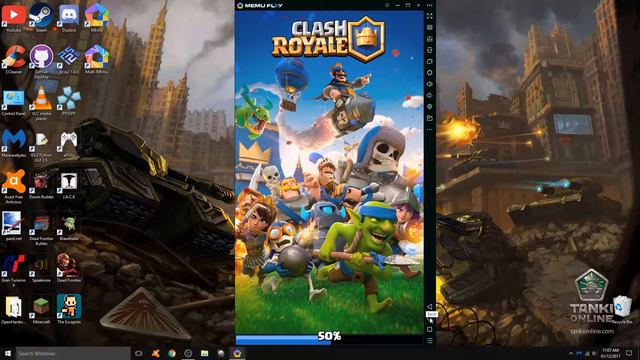 How To Install Clash Royale On PC (MEMU)