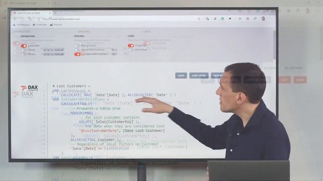 DAX Formatter смотреть онлайн