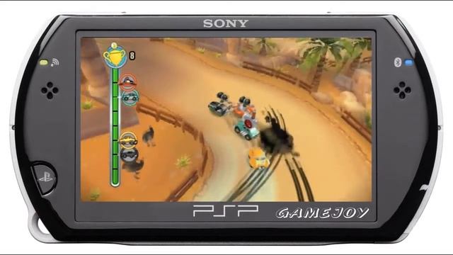 TNT Racers psp HD Gameplay (HUN) смотреть онлайн
