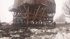 Ахтырский Вышкомонтаж рулит.Тянем вышку.