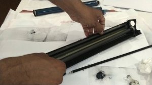 Ricoh MP 2001, 2501, 301 How to clear wastage from Drum unit?  How to fix black line / Black shade?