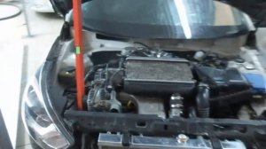 Запуск двигателя турбо соляриса!