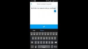 Add People On Skype With Skype ID [Android]