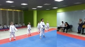 КАК Я СДАВАЛ НА БЕЛЫЙ ПОЯС. КАРАТЭ ЭКЗАМЕН. As I passed on the white belt.