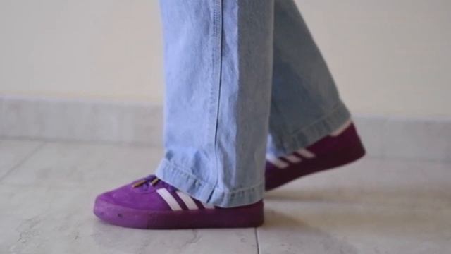 Adidas Originals TFL Sambarose ( with regal gold and purple drip to compliment the Elizabeth line)