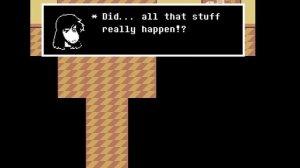 Deltarune Chapter 2 Cutscene bug.