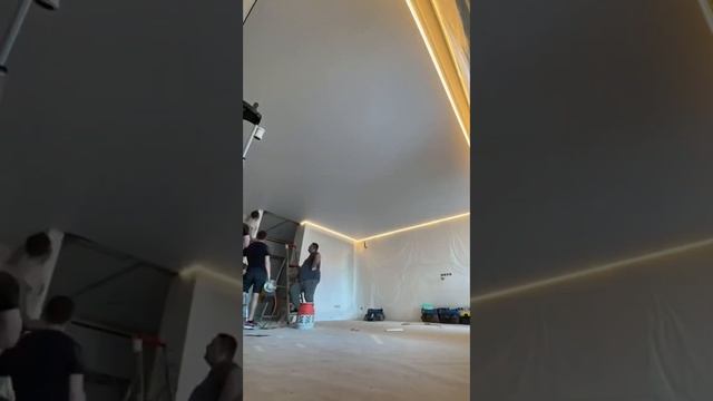 Натяжка полотна смотреть онлайн