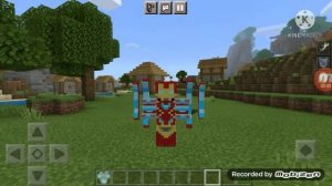 Мод на Железного человека в Minecraft PE 1.16. 201