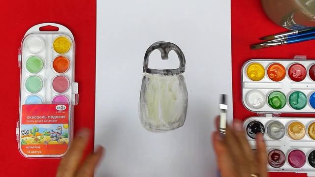 Рисуем ПИНГВИНА на льдине - урок рисования смотреть онлайн