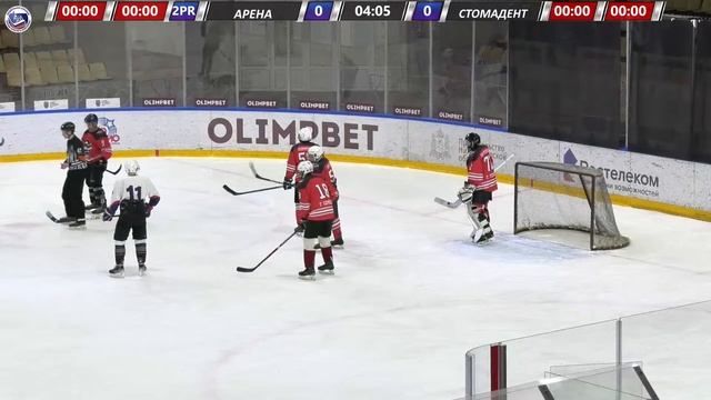 19.03.2023, ХК "АРЕНА" - ХК "СТОМАДЕНТ" (2 ЛИГА) смотреть онлайн