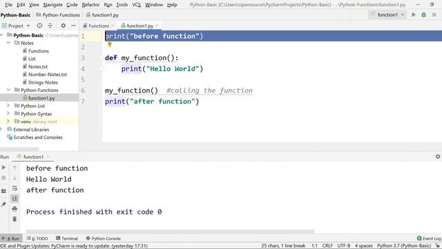 Python Functions | #15 Python Tamil Tutorial for Beginners