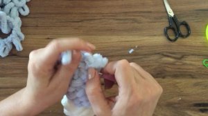 Alize puffy ile şiş tığ olmadan uyku arkadaşı ayıcık teddy (1.BÖLÜM)