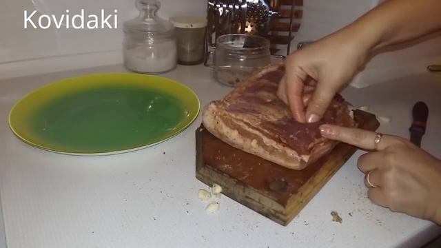 Подчеревок запеченный в духовке