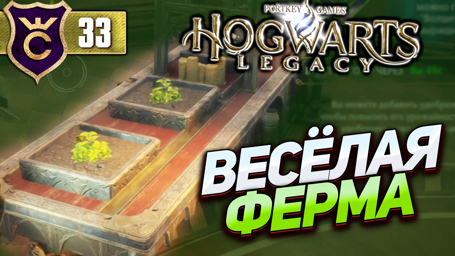 вырастите и соберите урожай водорослей hogwarts legacy фото 33