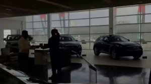 Frozen in time.. The INFINITI team take on the Mannequin Challenge.