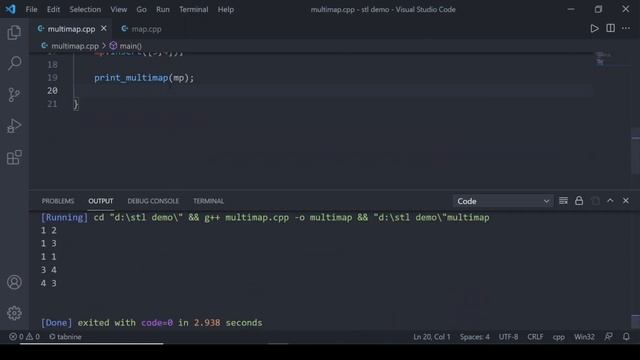 15) Multimap and Unordered Multimap || C++ STL смотреть онлайн