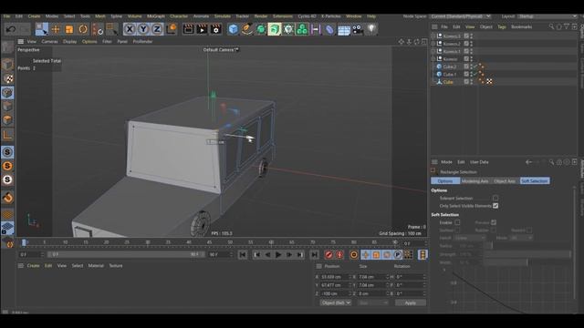 Бесплатное обучение 3D моделированию в Cinema 4D.Создание Low Poly сцены для мультфильма.