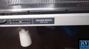 Вязание резинки на двухфонтурной машине