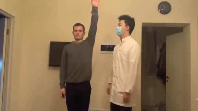 Объем движения в плечевом суставе. смотреть онлайн